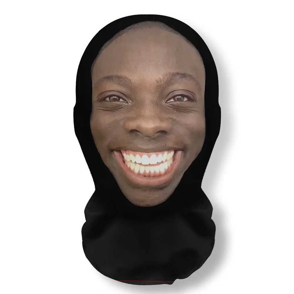 3D printing puff dad facial mask elastic mesh full face facial mask for men role playing headwear hip-hop fashion Balaclava hat headwear Y241104