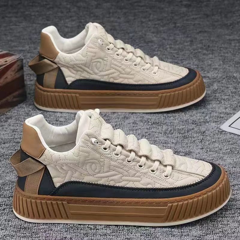 Breathable Canvas Shoes Men: Trendy Versatile hot White Sneakers for Sports, Leisure, and Everyday Wear