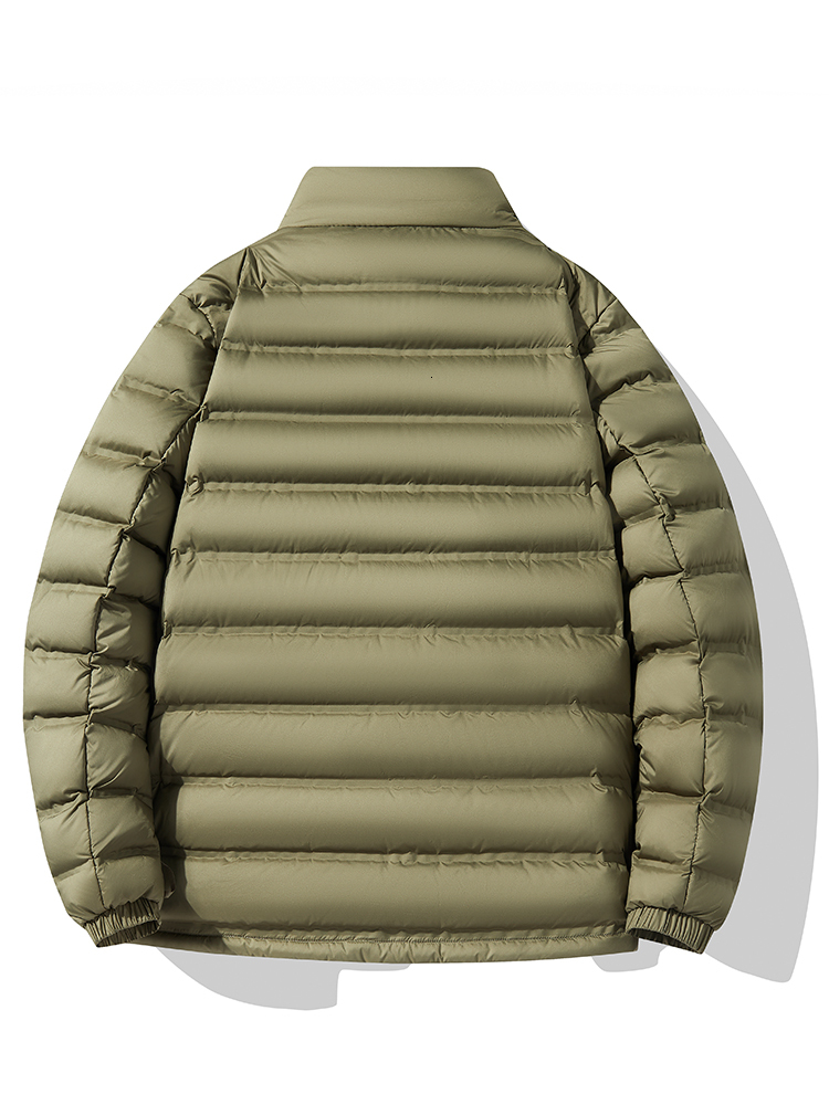 90% White Duck Padded Winter Men's Warm Down Jacket Lightweight Graphene Heating Er Thermal Windbreaker Puffer Coat 8Xl