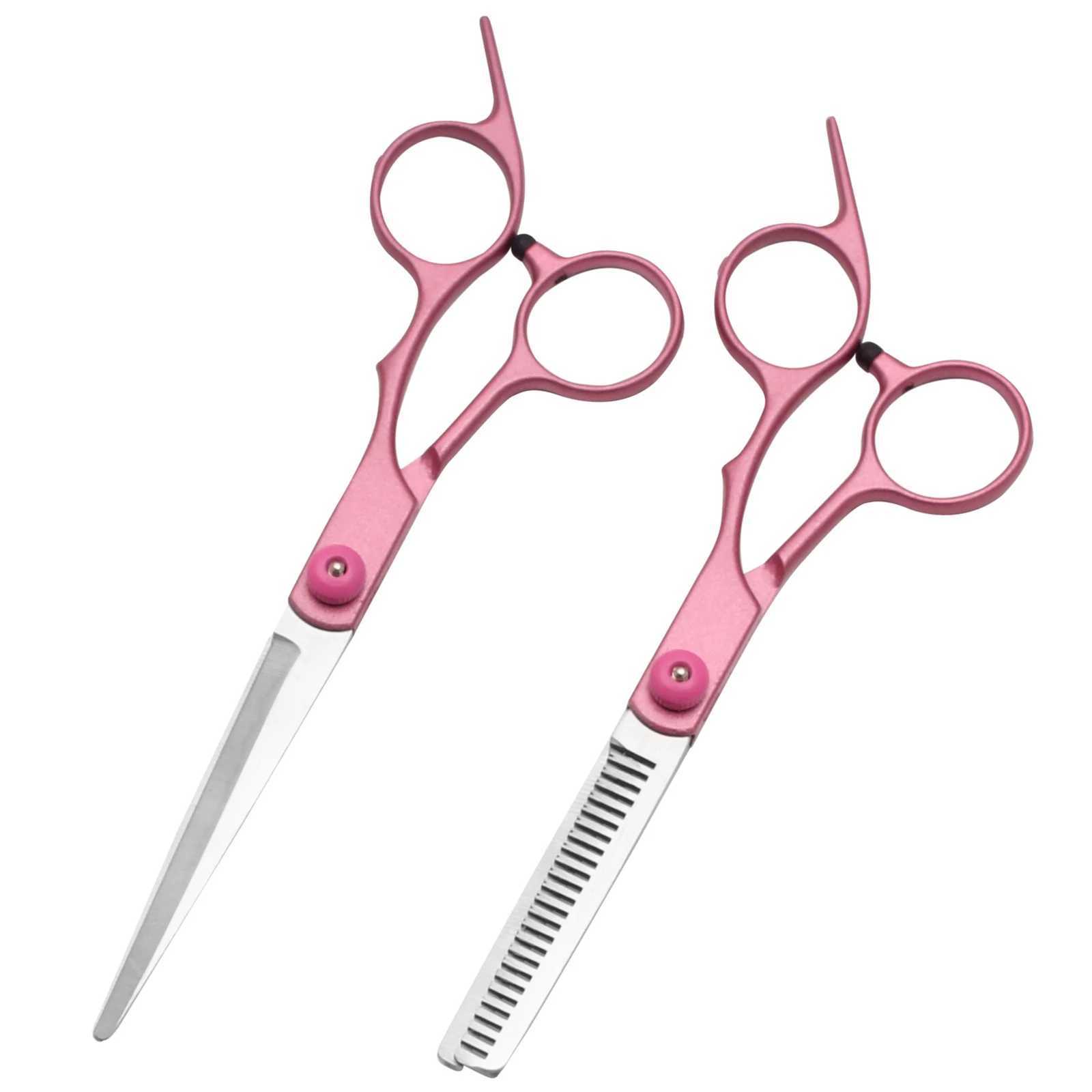 6 Entry-Level Professional Hair Scissors Thinning Cutting Shears Hairdressing Home Japan Steel Dropshipping C1000XJ2411