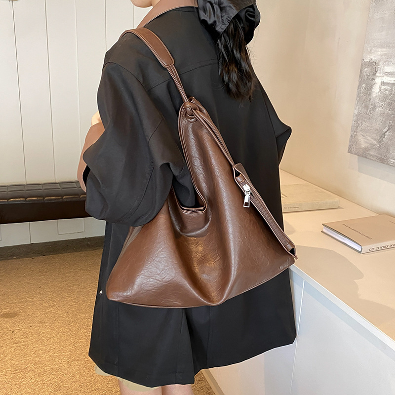 Ladies' New Casual Versatile Shoulder With High Quality And Large Capacity, Bucket Bag Bags Designer Handbags