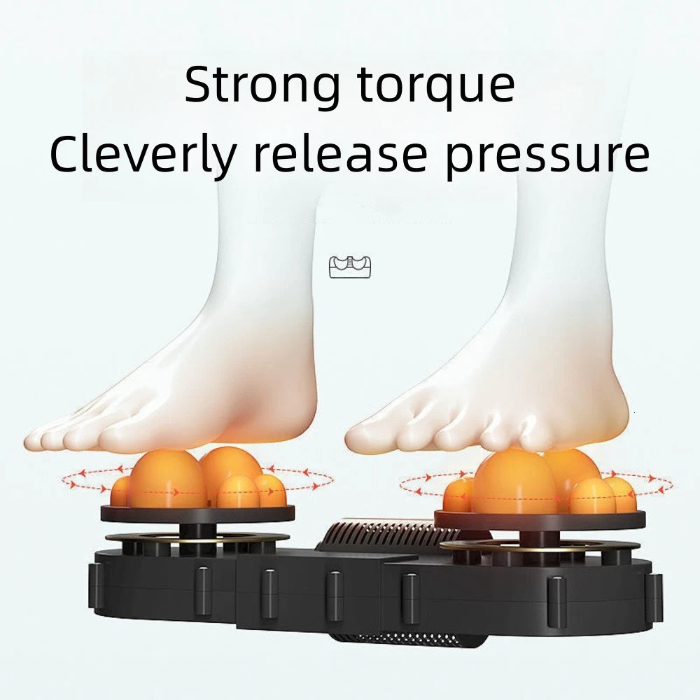 Compression Electric Foot Massage Roller Massage Heating Shiatsu Kneading Relaxation Deep Pain Relief Foot Machines 240329bj