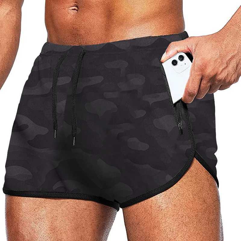2023 Camo Running Shorts Men Summer Sportswear Gym Fitness Shorts Quick Dry Workout Shorts Training Jogging Sport Short PantsXJ241104