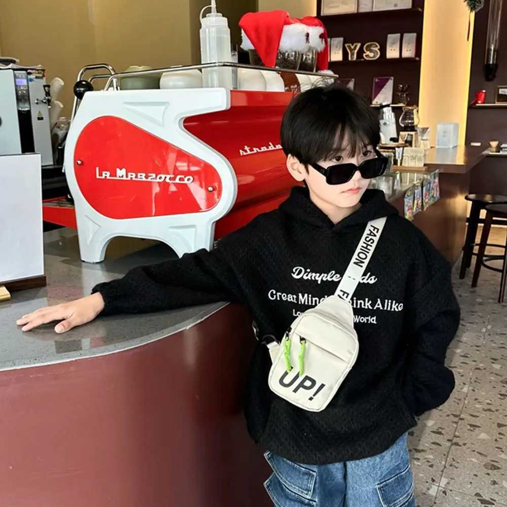 Kids Nylon Shoulder Bags Baby Outdoor Travel Messenger Bag Childrens Bags Boy Girls Leisure Cross-body Bags Portable Mini Bag LX241104