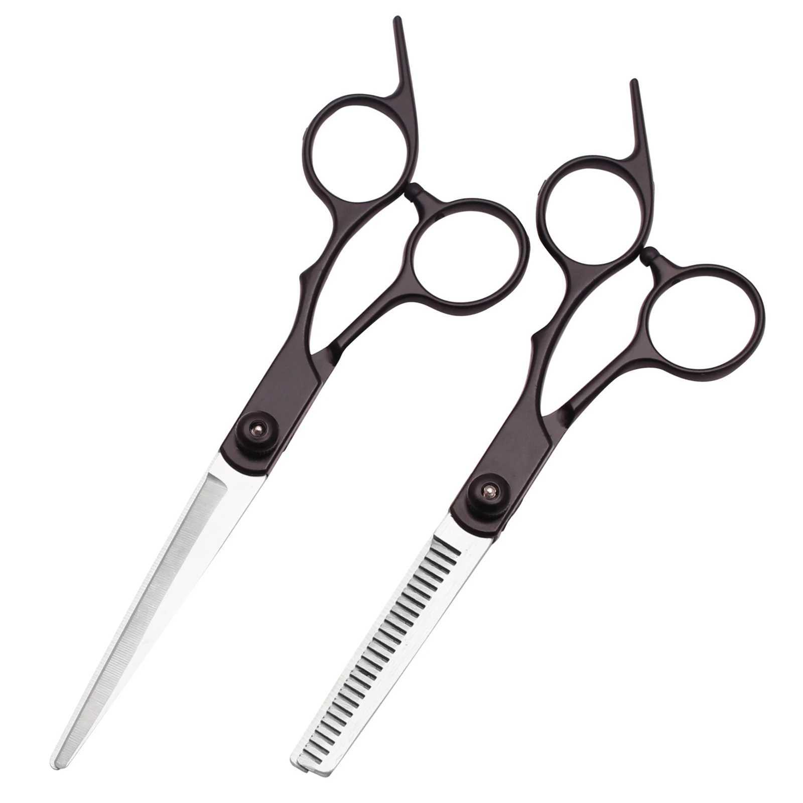 6 Entry-Level Professional Hair Scissors Thinning Cutting Shears Hairdressing Home Japan Steel Dropshipping C1000XJ2411