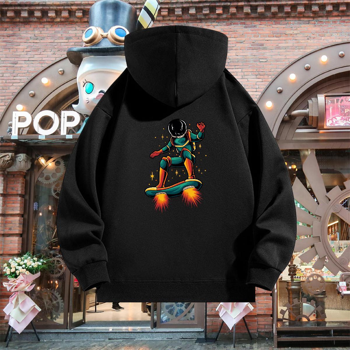 Fashion Casual Men's Hooded Sweatshirt Breathable Hooded Collar Classic Men Clothes Hoodie US Size Tops Hip Hop Warm Fleece