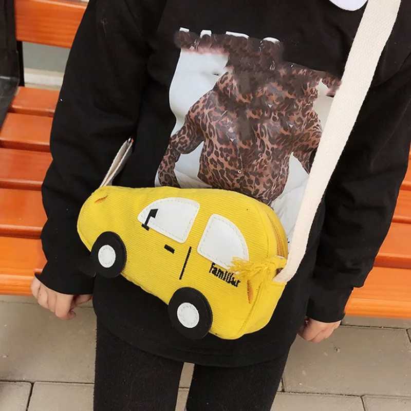 2024 Fashion Mini Crossbody Bag Packet Children Baby Boys Girls Car Shoulder Bag Handbags Mini Coin Purse LX241104