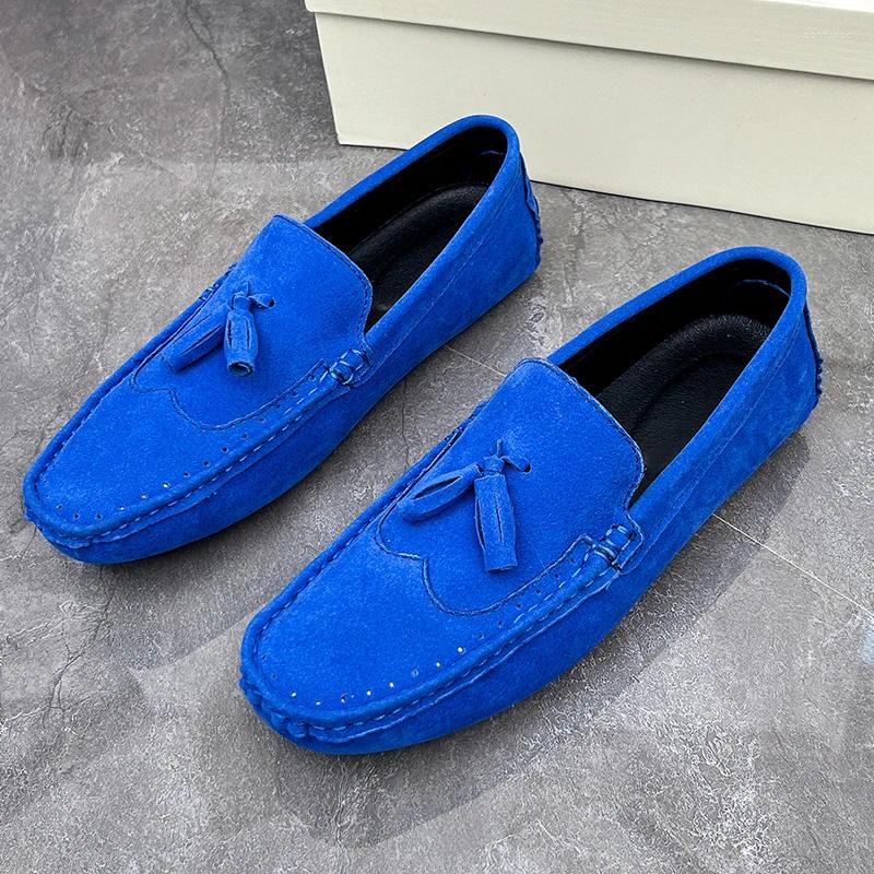 Casual Shoes Comfy Leather Mens Dress Slip On Designer Formal Loafers Punk Style Men Moccasins Breathable Man Driving Footwear 6e6