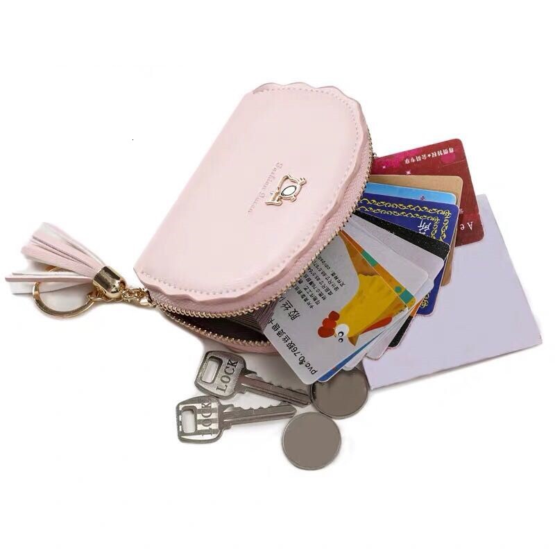 Tassel Bag Women's Korean Cute Personalized Mini Multi Card Small Fresh Large Capacity Handbag Simple Zero Wallet