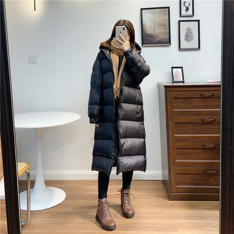 Female Warm Hooded Thick White Goose Women's 2022 New Winter Fashion High Quality Women Down Jacket Y70
