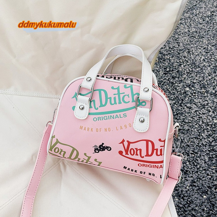 Hot selg new women's contrasting color shell bag, trendy and fashionable letter printed single shoulder crossbody handbag #28 kukumalu c11b 4