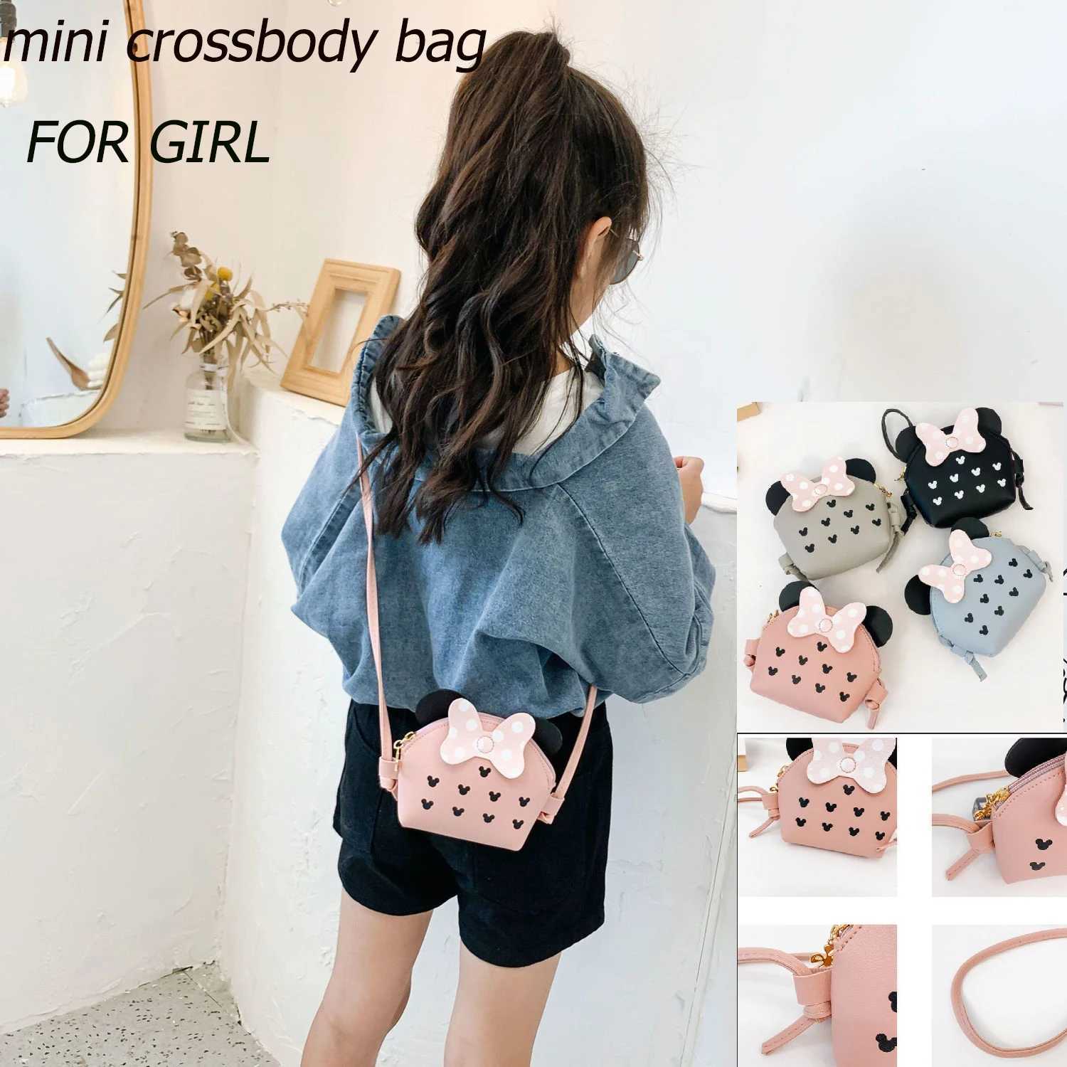 Girls mini messenger bag 5 colors easy to match clothes its cool to carry the same bag with your little sisters LX241104