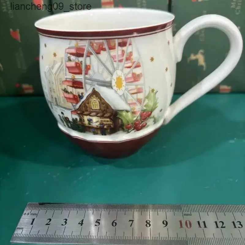 Christmas Decorations German Christmas Biscuit Plate Rectangular Cup Salad Dessert Plate Fruit Rack L240910