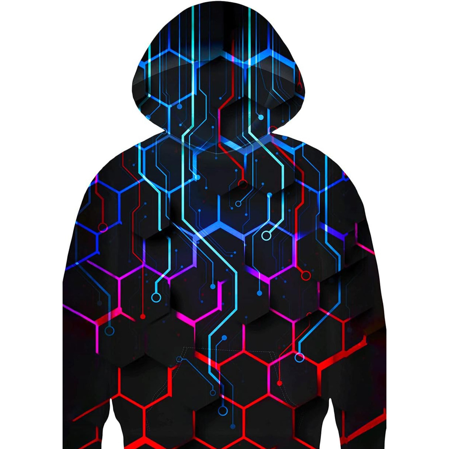 Hoodie for Mens Womens Sweatshirts Graphic Hoodies for Boys Girls 3D Print Novelty Colorful Cool keep warm