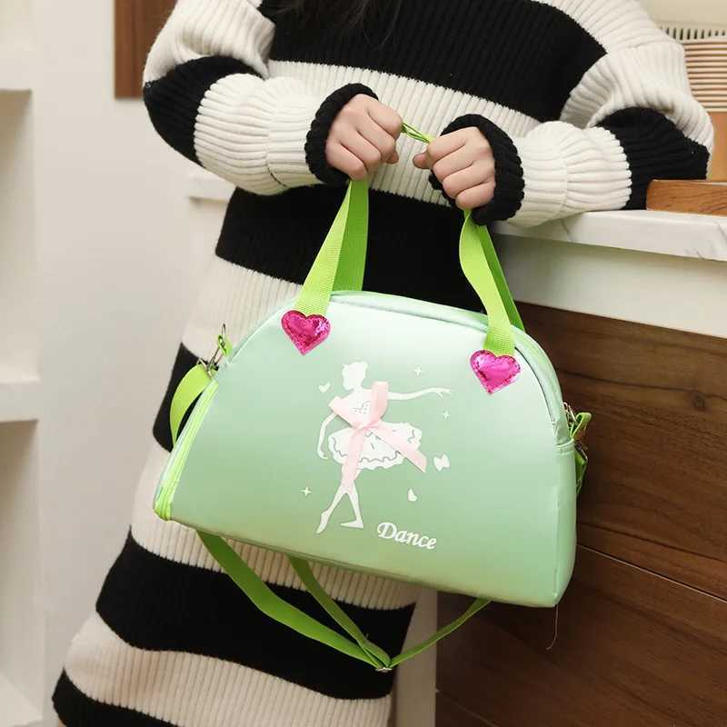 Childrens Handbag for Girl Fashion Sweet Princess Causal Ballerina Dance Bag Versatile Kids School Ballet Class Crossbody Bag LX241104
