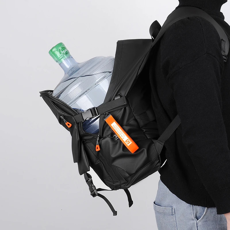 Mens Backpack High Quality 156 Laptop Highcapacity Waterproof Travel Bag Fashion School Backpacks for Men 241029