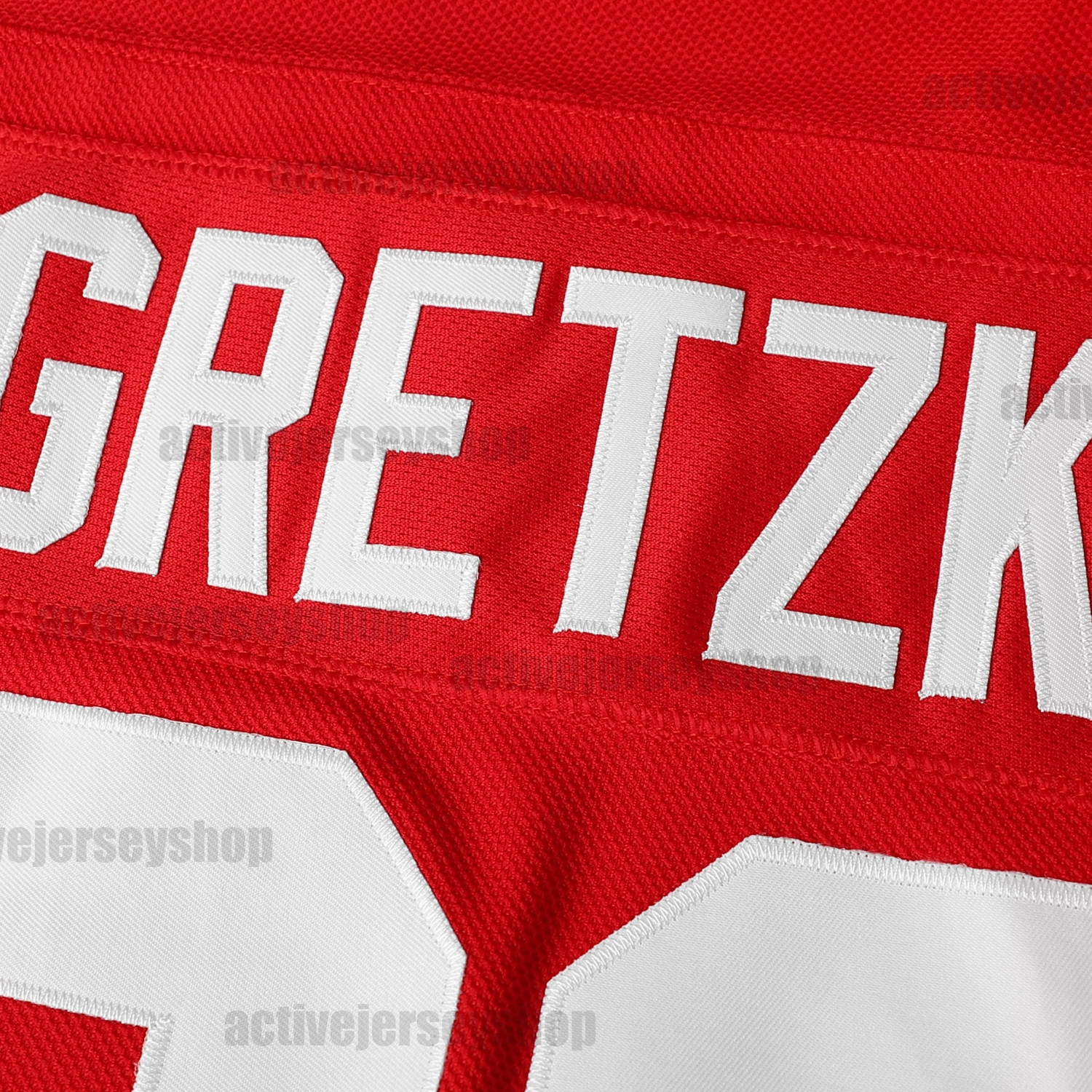 custom red 99 Gretzky hockey custom men women youth jersey