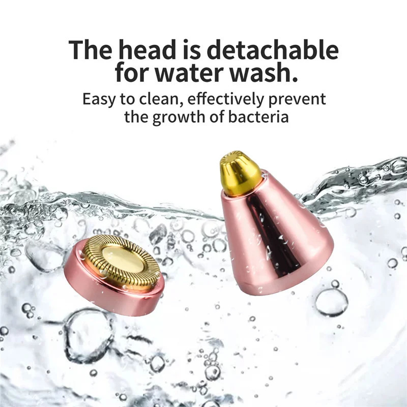 2 in 1 Electric Eyebrow Trimmer USB Epilator Hair Remover For Women Makeup Tools Dermaplaning Shaving Eyebrow Razor 240321