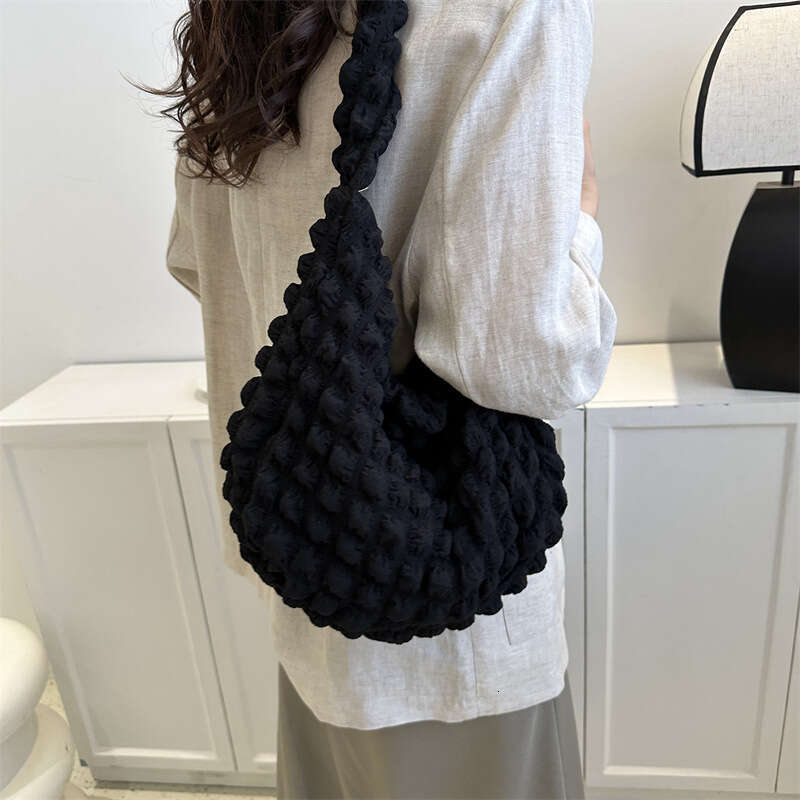 Designer Bag Women Cloud Bubbles Shoulder Bag Soft Nylon Puff Large Capacity Handbag Casual Shopper Tote Female Books Underarm Bag purse luxury bag 00