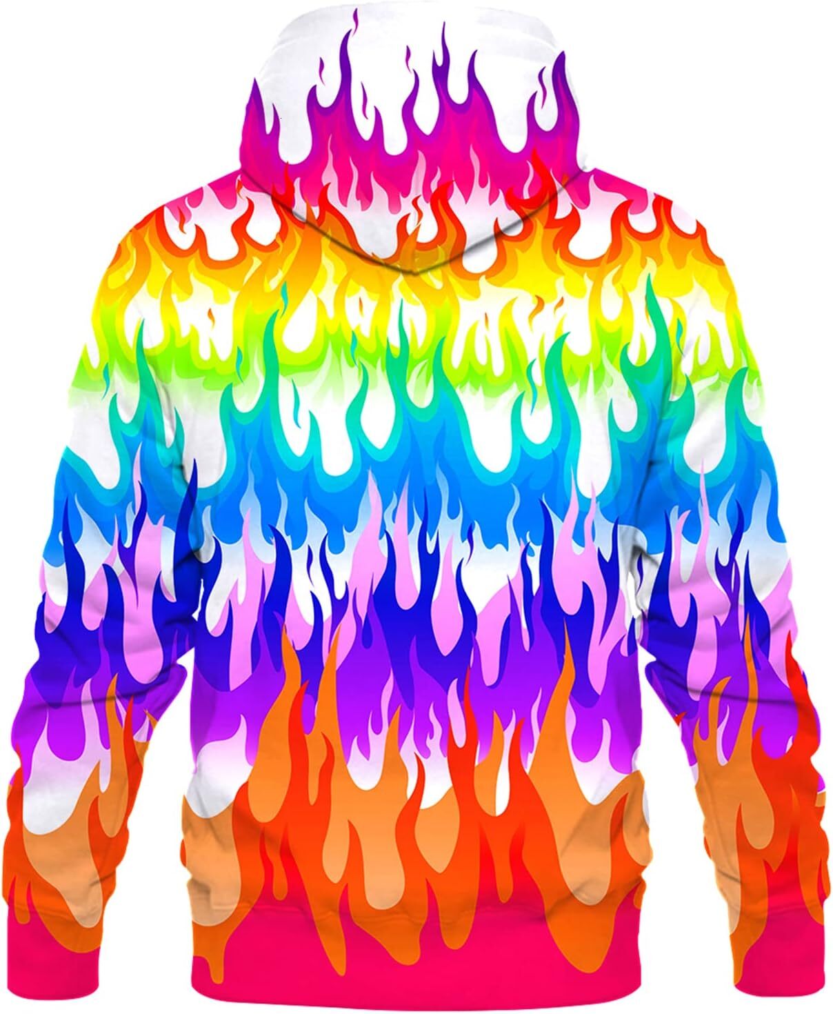 Hoodie for Mens 3D Hooded Hoodies Fashion Long Sleeve Pullover Hooded Sweatshirt Top with Pocket Graphic Hip hop style fashion