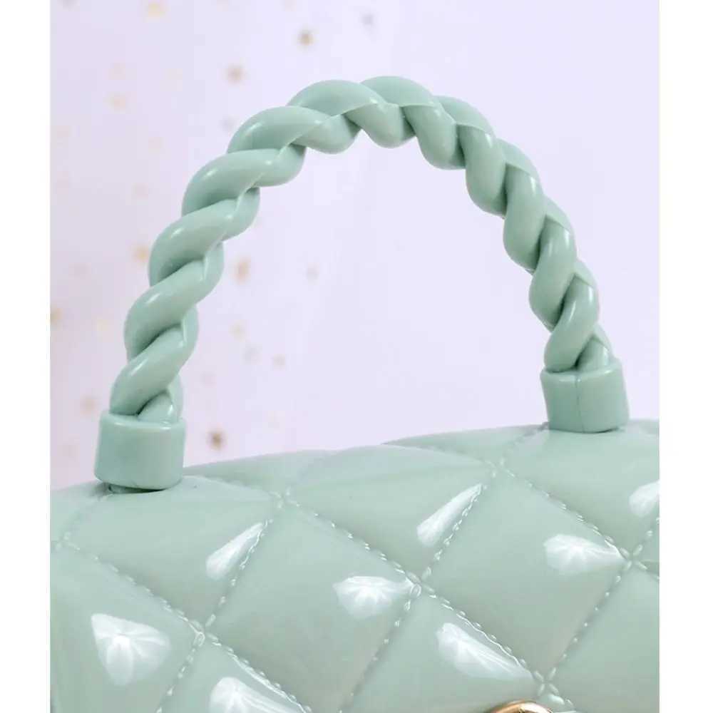 Fashion Kids PU Leather Crossbody Bags Girls Heart Shoulder Bags Children Mini Coin Purses Jelly Bag Kids Handbag Gifts LX241104