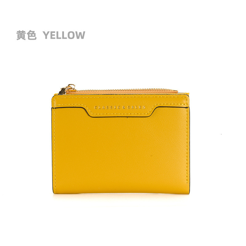 New designer Korean new women's multifunctional wallet zipper small and exquisite ultra-thin card clip ID bag