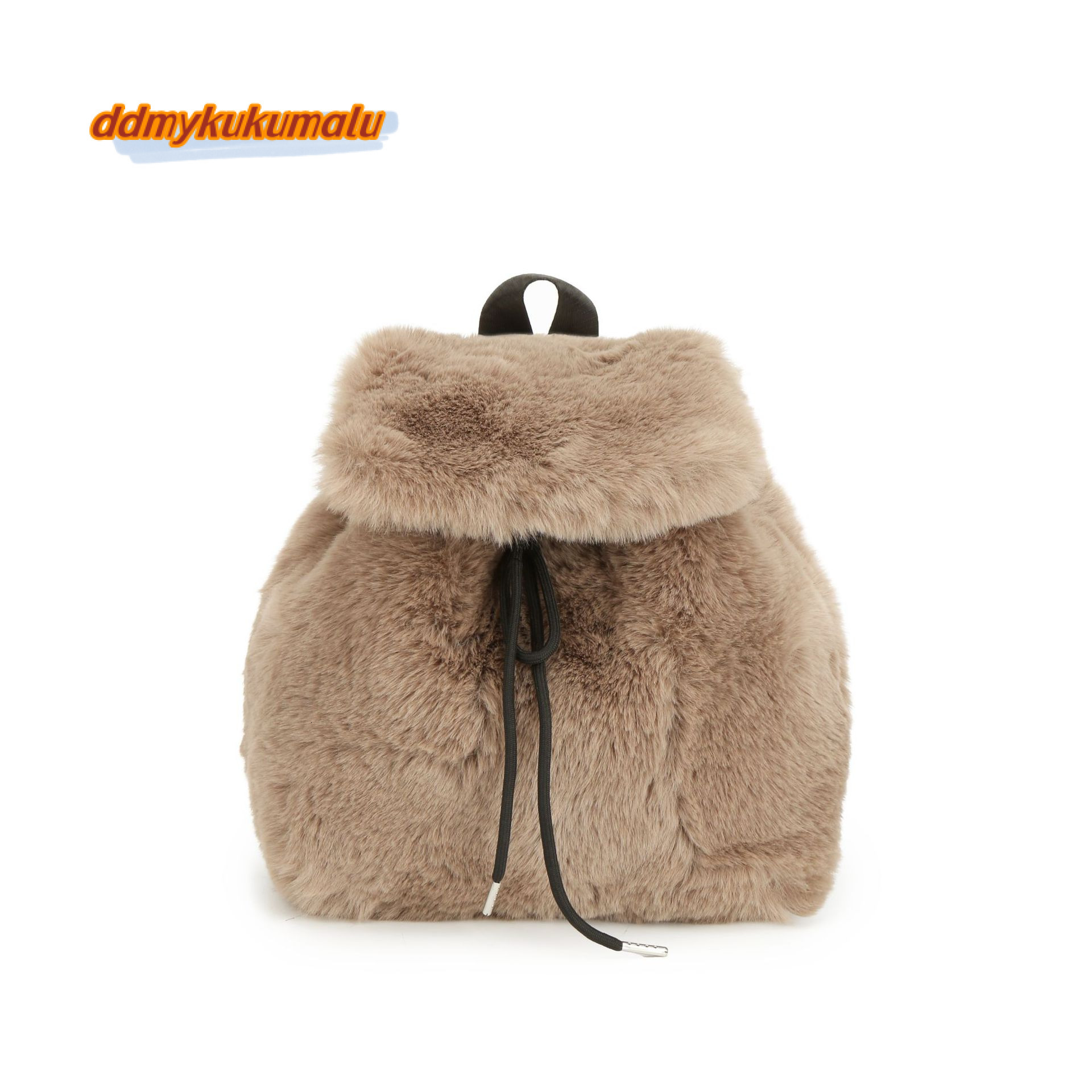 Autumn and winter fur bag new casual small women's versatile Korean version high-end fashion backpack #26 kukumalu