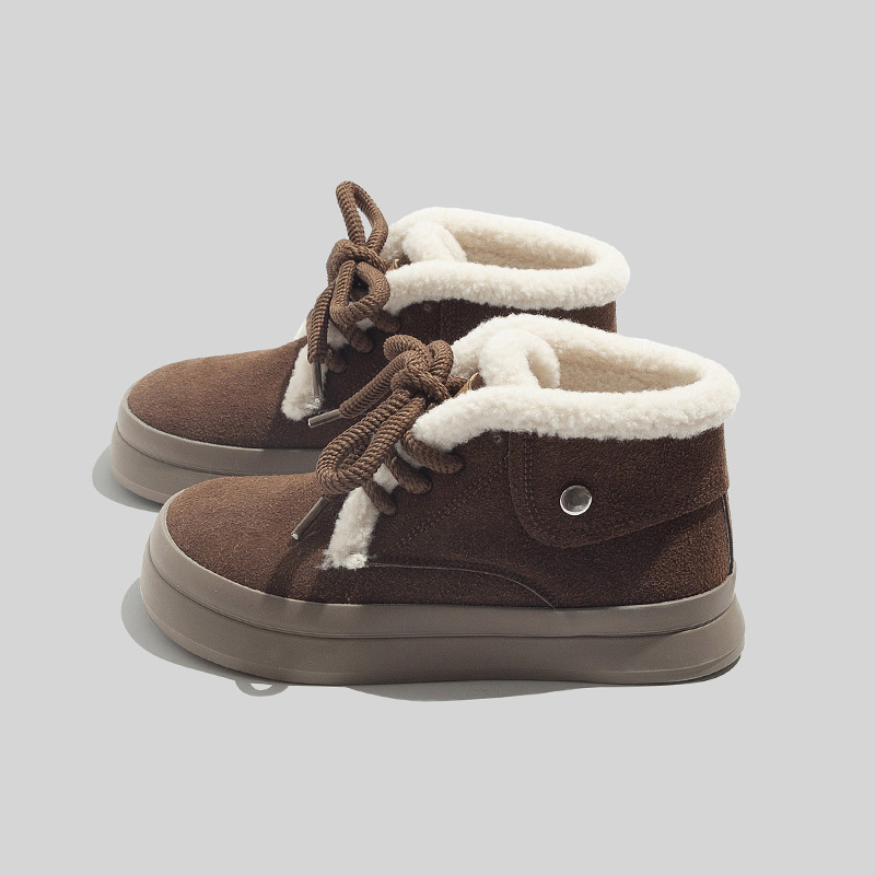 Women's Winter Plush High Top Warm Snow Boots Free Shipping.