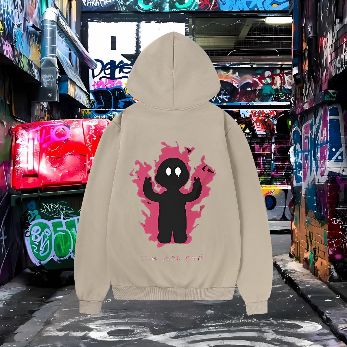 2024 Hoodie For Man Breathable Drawstring Popular Hoodie Pullover Customized Print Top Hoody Street wear Hip Hop Tech Fleece