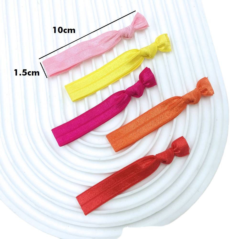 Women Girls Baby 4 INCH Hand Knot Elastic Hair Band Ties Scrunchie Ponytail Holder Shimmery Sports Team Street Dance Headband Wristbands Headwear Acce