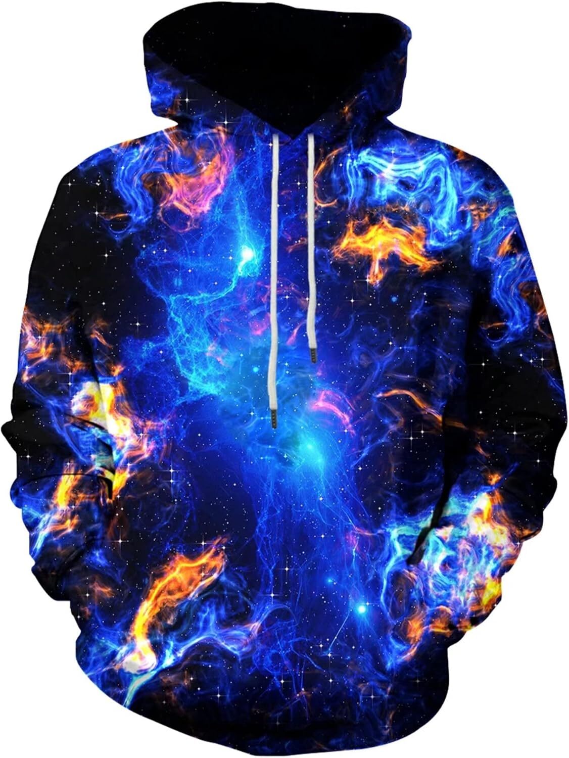 Hoodie for Mens Womens Unisex Graphic Print Hoodies 3D Colorful Novelty Design Long Sleeve with Pocket Graphic Hip-hop cool