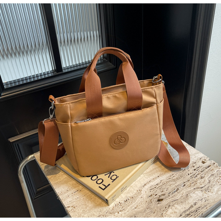 Canvas For Bags Designer Handbags Style Women's Shoulder Simple And Versatile Casual Commuting Crossbody Bag