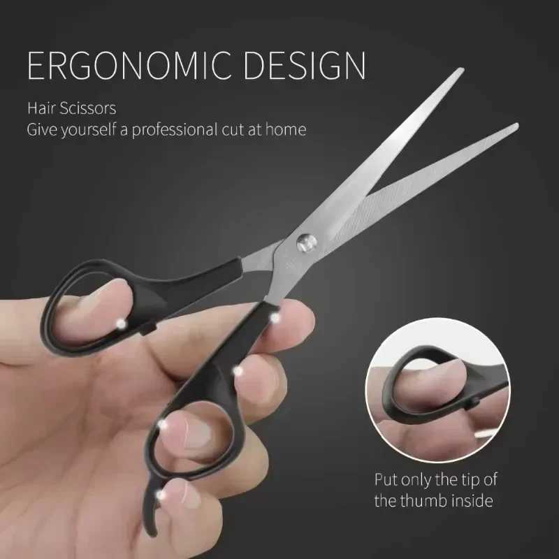 3PCS Hairdressing Scissors 6 Inch Scissors Kit Tool for Cutting Thinning Hair Comb Barber Accessories Salon Hairdressing ShearsXJ2411