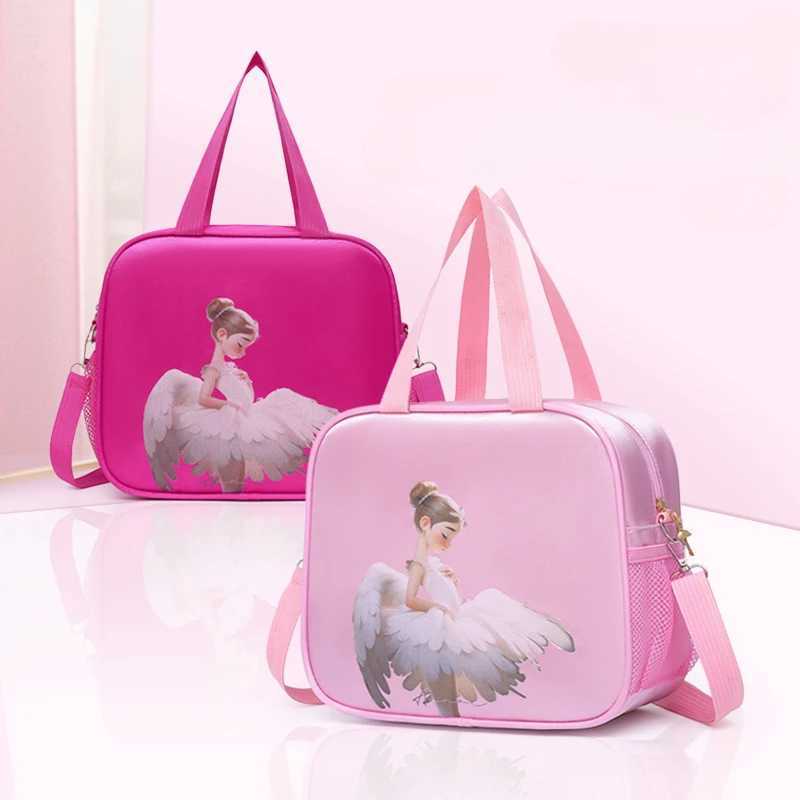 Childrens Handbag for Girl Princess Ballet Sports Yoga Dance Gymnastic Bag Fashion Cute Kids Crossbody Bag Large Capacity New LX241104