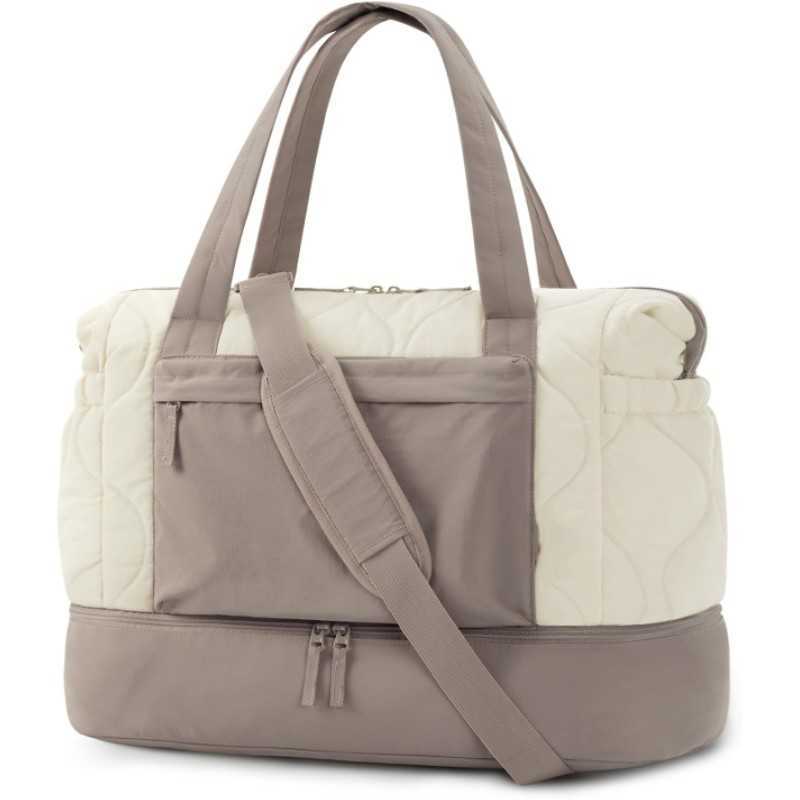 multifunctional shoulder bag, short distance travel bag, large capacity foldable belt, wash bag, sports and fitness bag 241115