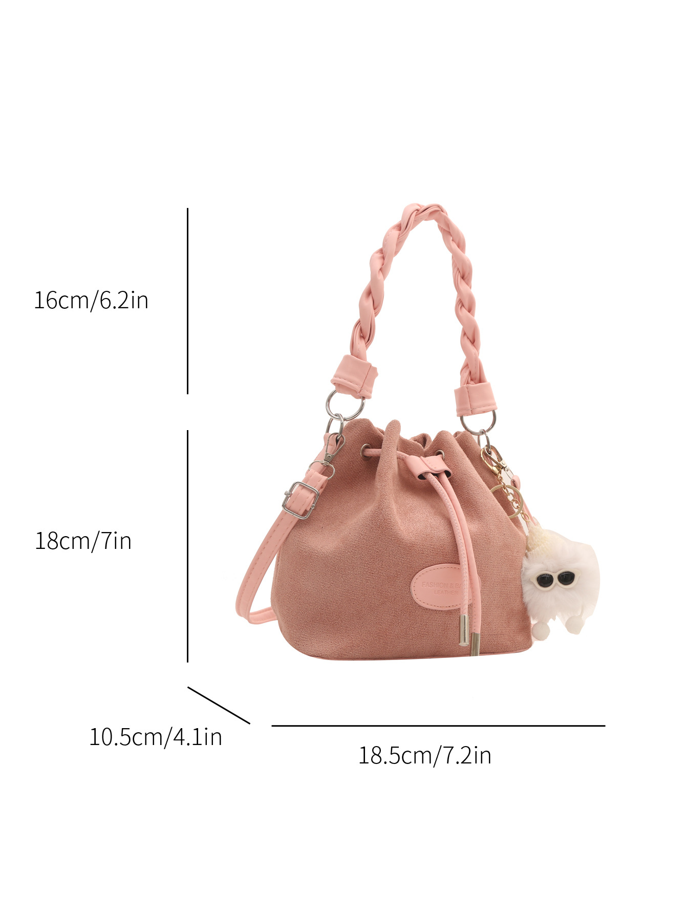 2025 Designer New Spring 3 2024 Bucket Exquisite and niche design Simple Shoulder Women's Bag