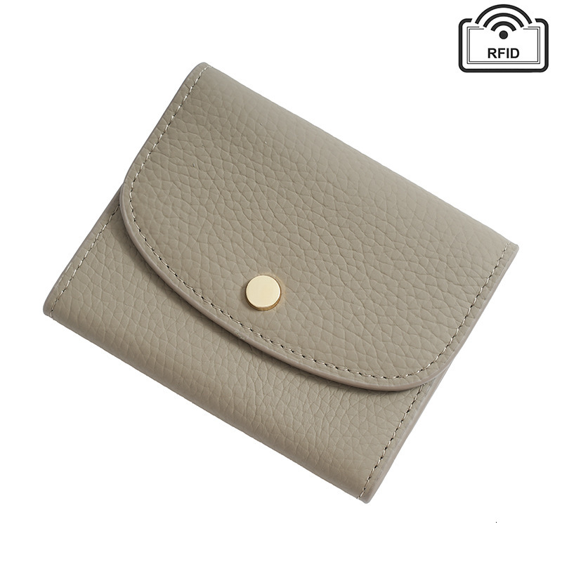 2025 new genuine leather purse coin bag women, top layer cowhide small wallet, multi slot wallet for women