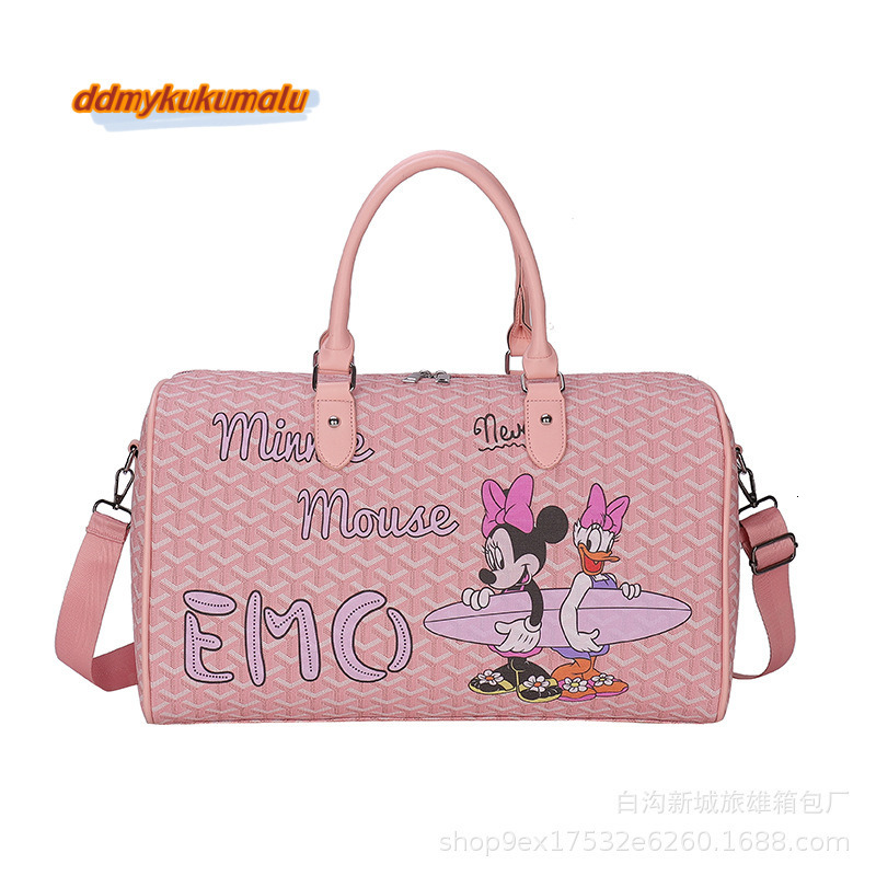 2024 New Large Capacity Travel Cartoon Classic Fiess Short Distance Handheld Lage Waterproof Storage Bag #35 kukumalu