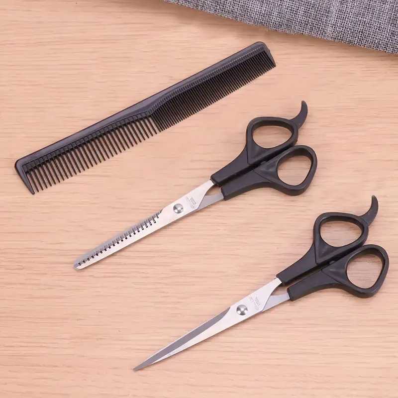 3pcs 7-inch Scissors Sets-Suitable for Thinning and Styling Hair-for Men and Women for Finishing Point Cuts and Flat CutsXJ2411