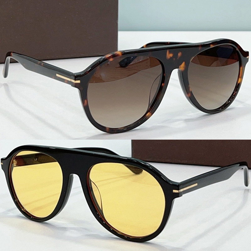 Mens Designer sunglasses men women fashion classic Beach sunglasses 1047 Pilot horn sunglasses UV400 shiny horn acetate fiber frame temple