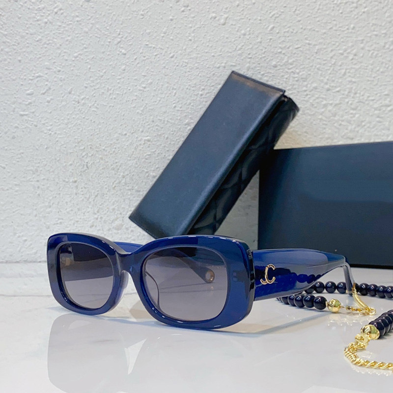 Designer Fashion Sunglasses Full Frame Exquisite Exclusive Traceless Dismantling Chain C5488 Womens Light Color Decorative Mirror