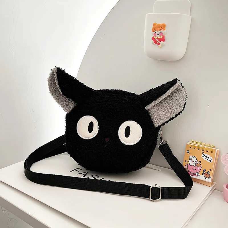 Japanese Style Kawaii Bag Women Plush Shoulder Bag For Women Crossbody Bag Small Phone Purse Bag LX241104