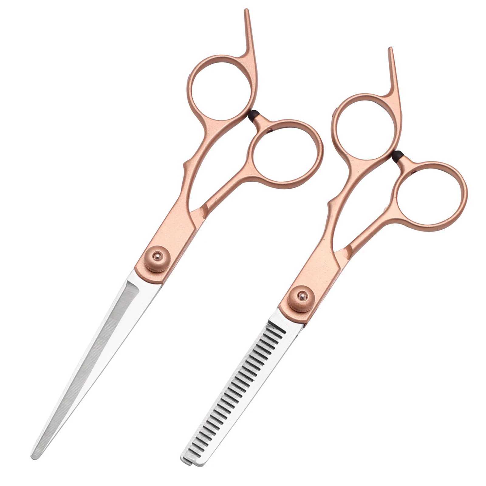6 Entry-Level Professional Hair Scissors Thinning Cutting Shears Hairdressing Home Japan Steel Dropshipping C1000XJ2411