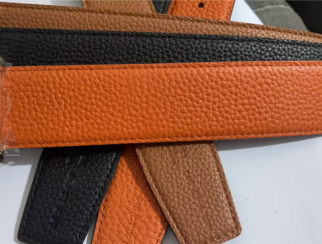 Designer Belts Men Women Belts of Mens and Women Belt with Fashion Big Buckle Real Leather Top High Quality