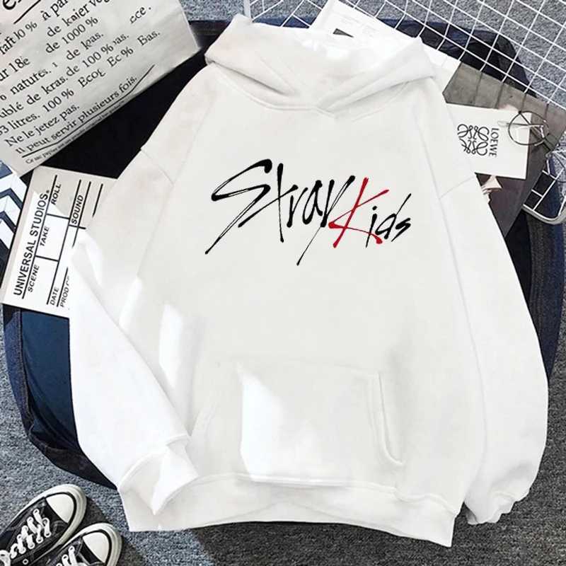 New Korea Stray Kids Cosplay Hoodies Women Cartoon Harajuku Gothic Tops Boys Girls Kpop Strtwear Clothes Womens SweatshirtsLX241104