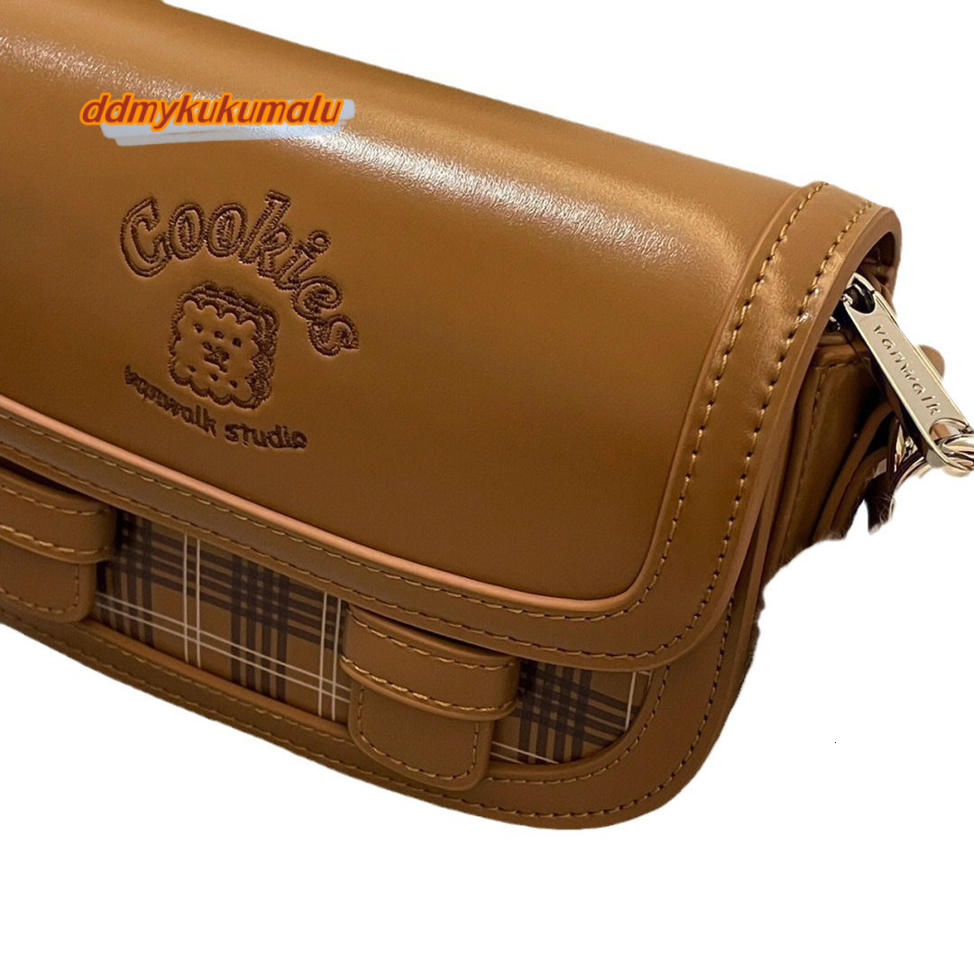 2024 New Bakery Sweet and Cute Girl Cambridge Underarm Tofu Bun High end Crossbody Shoulder Bag #30 kukumalu