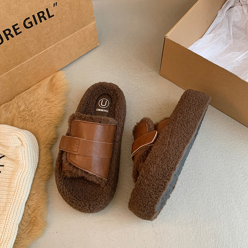 2024 free shipping slides designer women shoes fur furry flat bottom slippers womens slipper sandals sliders
