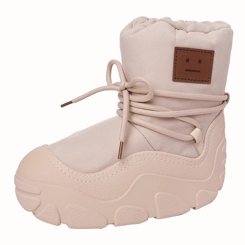 New Autumn Winter Thick Soled Warm Chubby Snow Boots.