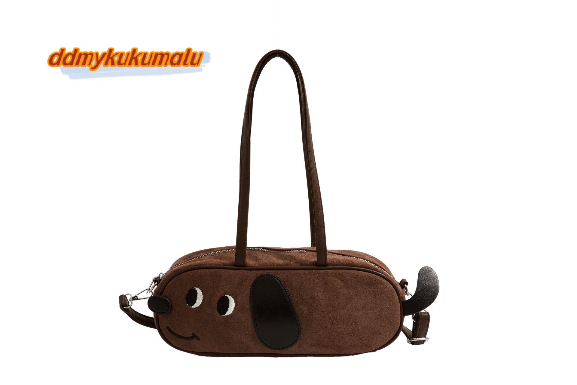 2024 Autumn/Winter Meilad Cute Sausage Stick Underarm Texture Commuter Travel Large Capacity Bag #30 kukumalu