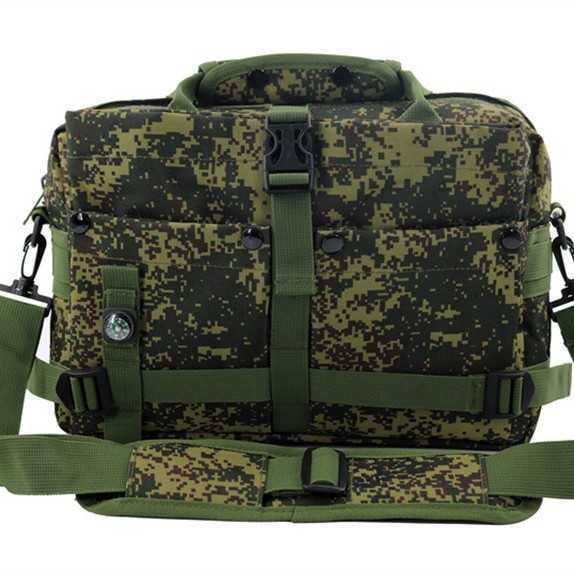 tactical camouflage single shoulder backpack men's messenger computer bag military fan canvas outdoor leisure commuter handbag 241115